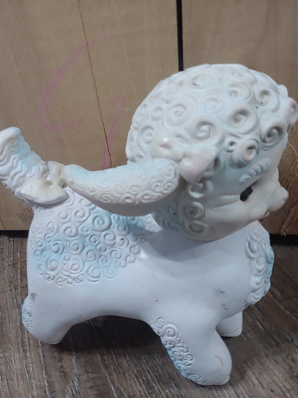 1961 Edward Mobley Arrow rubber co. toy sheep lamb